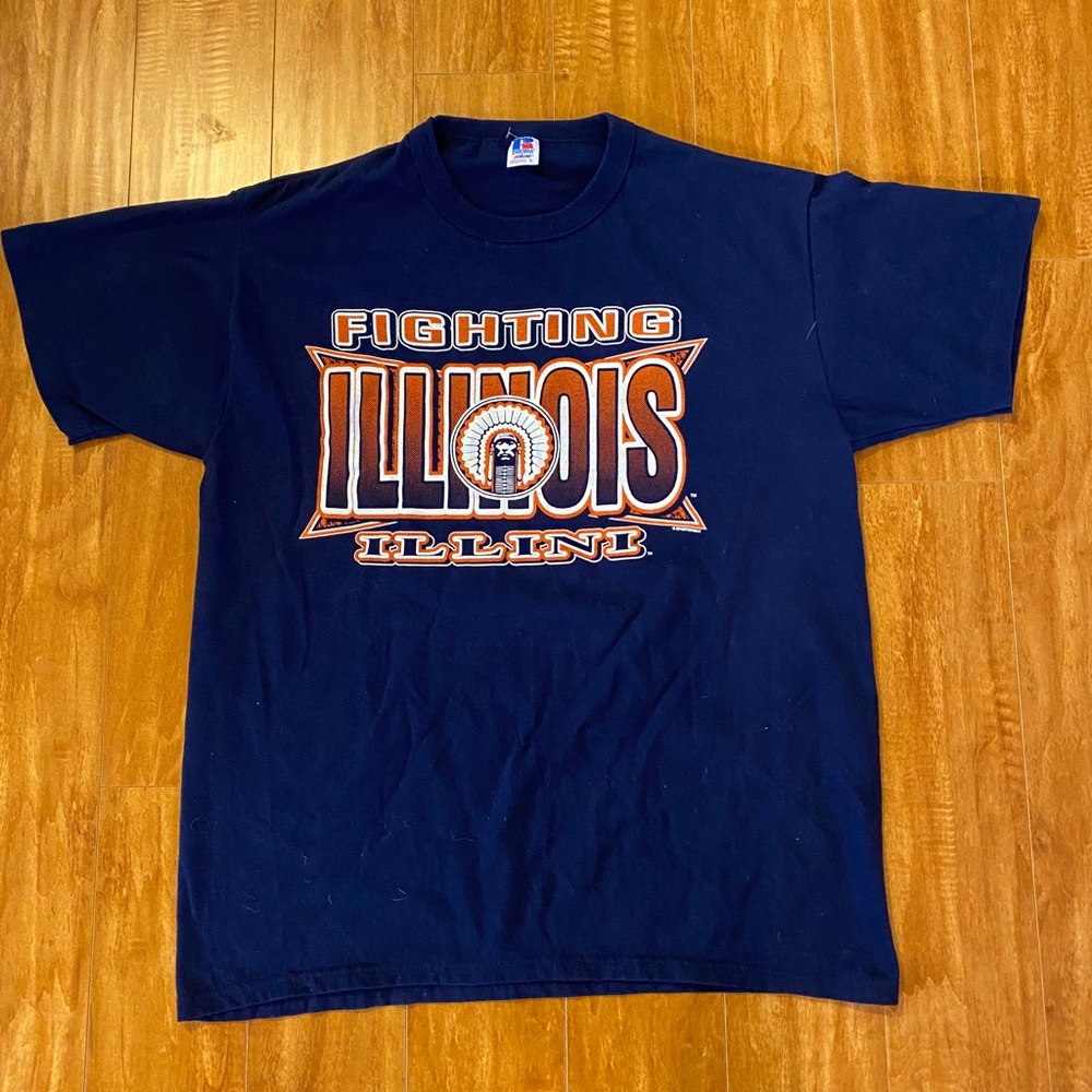 Vintage Illinois Fighting Illini Shirt